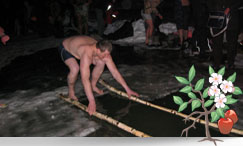 Купание в проруби