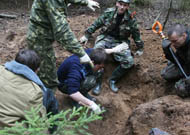 Раскопки под Ржевом
